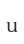 u