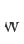 w