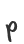 p