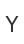 Y