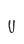 U