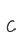 c