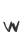 w