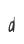 d
