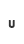 u