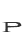 p