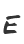 E