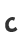 c