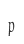 p
