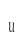 u
