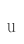 u