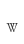 w