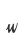 w