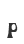 p