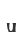 u