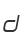 d