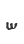 w