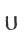 U