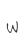 w