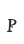 P