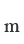 m