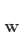 w