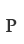 P