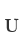 U