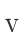 V