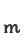m