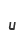 u