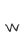 w