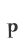 p