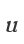 u