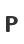 P