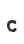 c