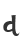 d