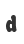 d