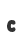 c
