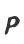 P