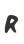 R