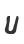 U