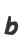 b
