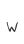 w