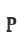 p