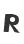 R