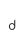 d