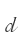 d