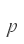 p