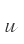 u